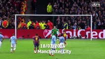 Lionel Messi_ All 17 of his UEFA Champions League goals vs English clubs