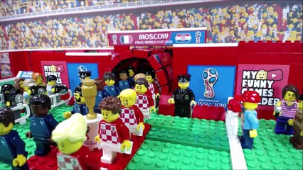 World Cup Final 2018 • France vs Croatia 4-2 • Moscow 15/07/2018 All Goals Highlights Lego Football