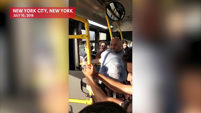 Bus Rider's Angry Rant Targets Muslim Woman