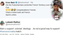 Kiran Bedi’s Tweet On France’s FIFA World Cup Vctory Gets Trolled On The Internet