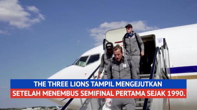 Inggris Kembali Setelah Harus Puas Berada di Urutan Keempat Piala Dunia