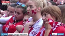 France championne du monde : La déception des supporters croates (vidéo)