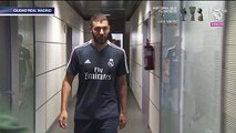Los jugadores del Real Madrid pasan el reconocimiento médico