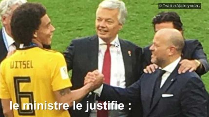 Reynders trop présent auprès des Diables durant ce Mondial ?