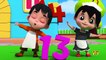 the numbers song | counting song | 123 nursery rhymes | learn numbers | 3d rhymes | kids tv