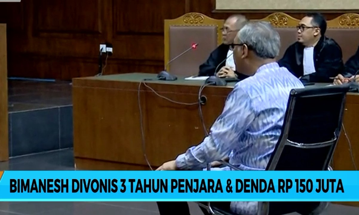Sidang Putusan Dokter  Bimanesh