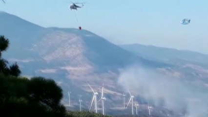 Hatay'da Orman Yangınında Soğutma Çalışmaları Başladı