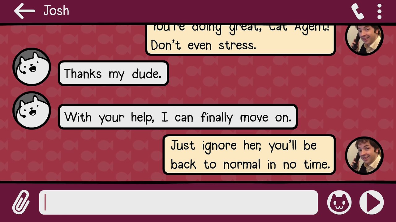 Cat Agent Chats With His Ex