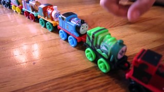 THOMAS MINIS 500+ GIANT CONNECTED TRAIN TANK ENGINES RAILWAY COLLECTION TOYS