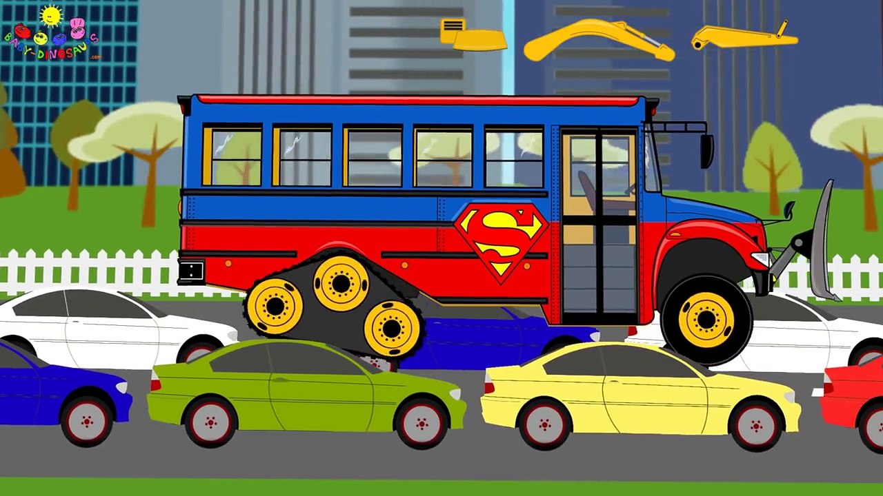 Superman Bus Truck Super Bus | Toy Fory | Fabryka Zabawek Autobus Superman