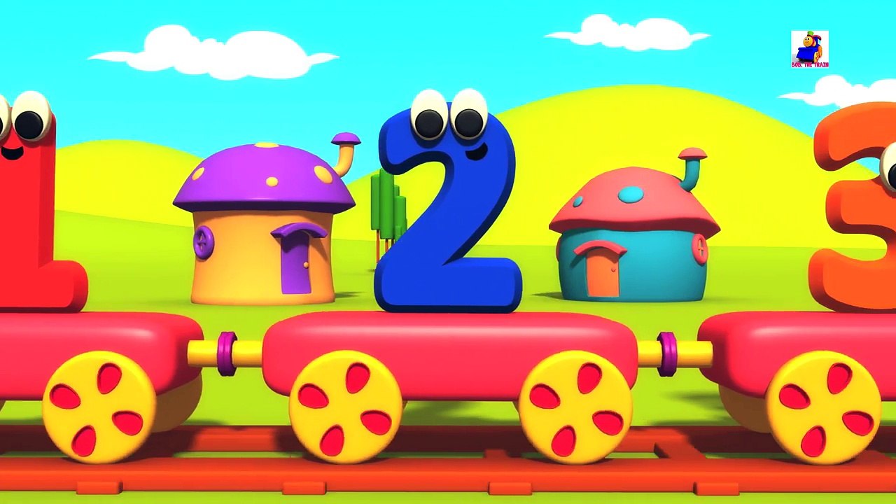Bob The Train | Numbers Train | Learn Numbers | Numbers Song by Bob The Train