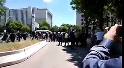 Adalet için Ankara'ya gelen Somalı ailelere biber gazlı müdahale