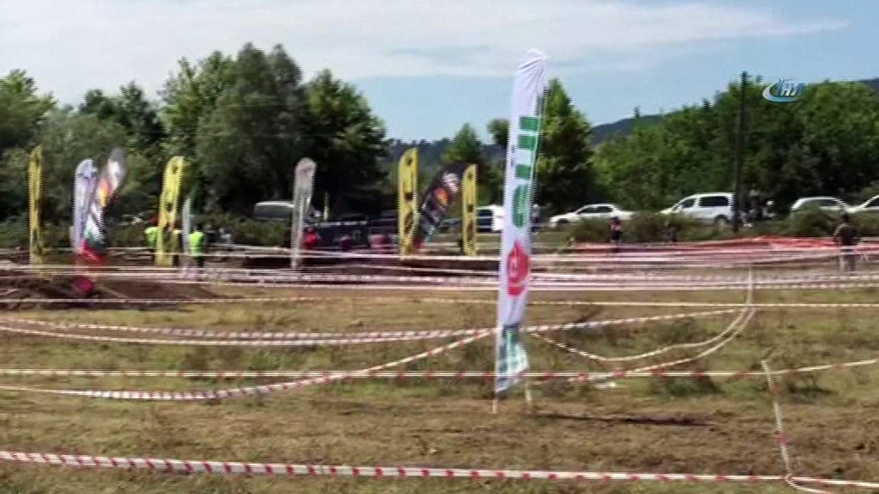 Offroad yarışlarındaki kaza saniye saniye görüntülendi