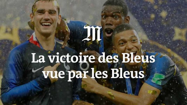 Coupe du monde 2018 : Griezmann, Pogba et tous les Bleus font la fête dans le vestiaire