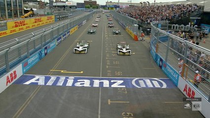 Formule E - ePrix de New York - Le grand départ de la course !