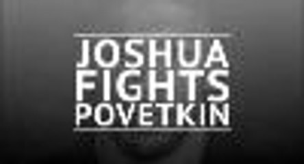 Joshua confirms September date for Povetkin fight