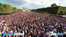Coupe du monde 2018 : la liesse des supporters français à Paris