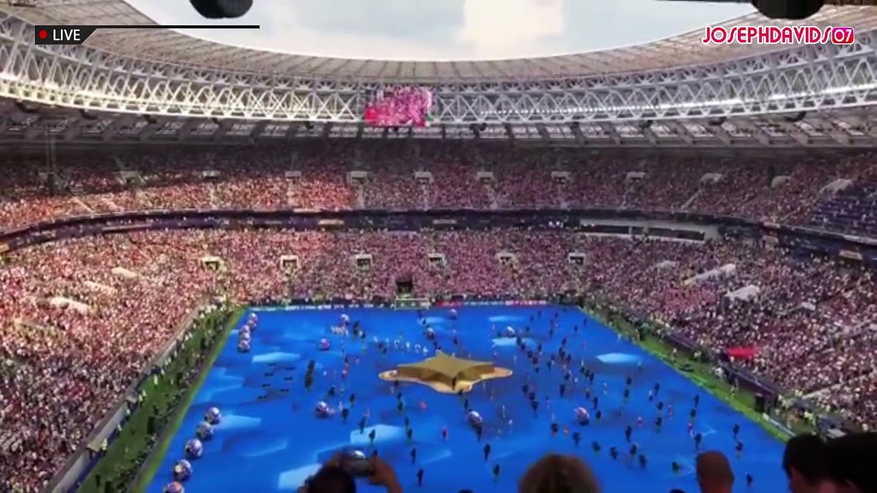Ceremonia de Clausura Mundial de Rusia 2018 Nicky Jam Will Smith