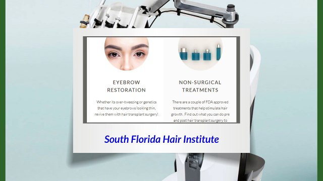 Hair Transplant Plantation - South Florida Hair Institute (954) 472-8355