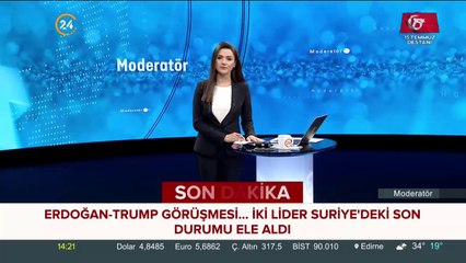 Erdoğan-Trump görüşmesi