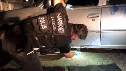 Ankara'ya satışa götürülen 3 kilo uyuşturucu madde Samsun'da ele geçirildi