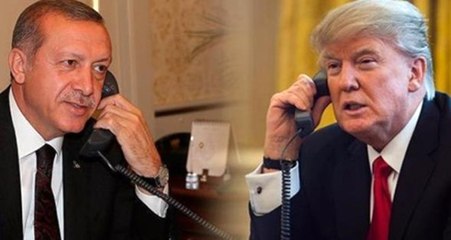 Son Dakika! Başkan Erdoğan ile Donald Trump Telefonda Suriye'yi Konuştu