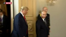 Les premières images de la rencontre entre Donald Trump et Vladimir Poutine à Helsinki