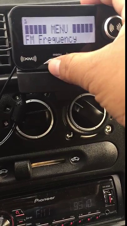 Audiovox xpress-ez XM Satellite Radio Receptor y Car Kit Combo