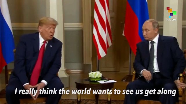 Trump Meets Putin In Historic Summit