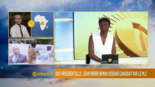 RDC-Présidentielle : Jean Pierre Bemba désigné candidat par le MLC [The Morning Call]