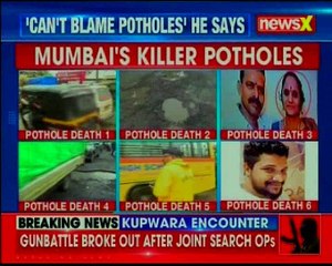 Potholes claim six lives in Mumbai; can't blame potholes for death, says PWD minister