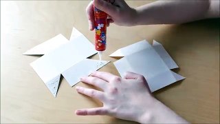 How to Make - Surprise Box Birthday Gift - Step by Step DIY | Pudełko Niespodzianka Urodziny