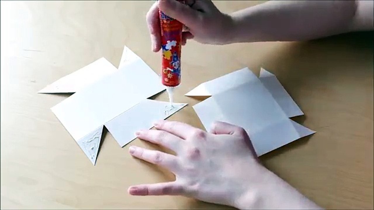 How to Make - Surprise Box Birthday Gift - Step by Step DIY | Pudełko Niespodzianka Urodziny