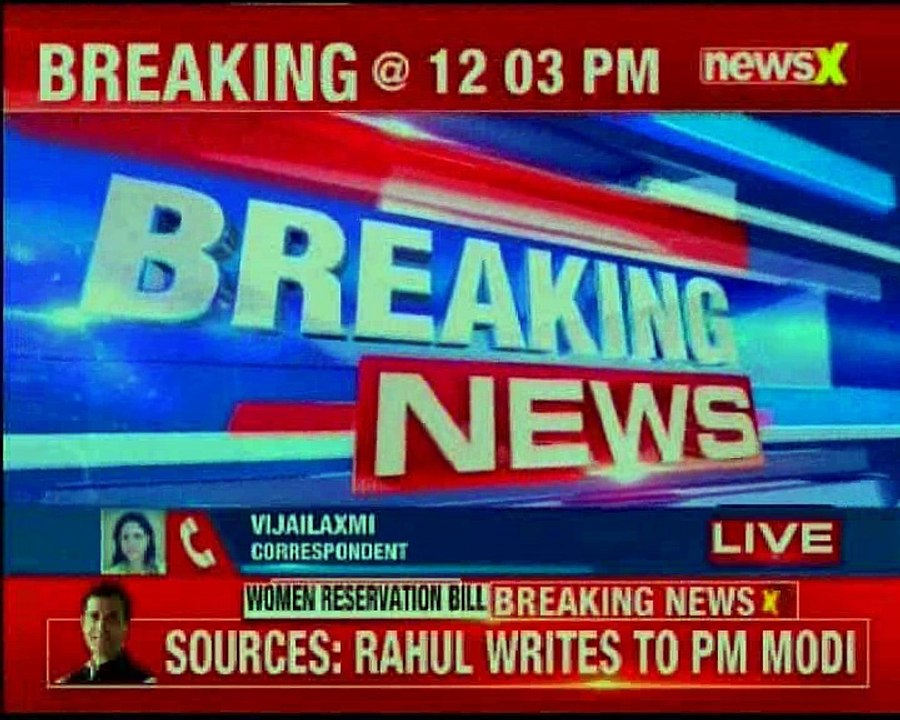 Rahul Gandhi writes to PM Modi for women reserv...