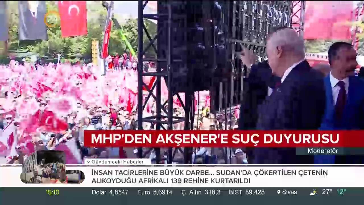 MHP'den Akşener'e suç duyurusu