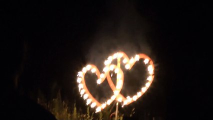 Kleines Hochzeitsfeuerwerk in Oberhausen
