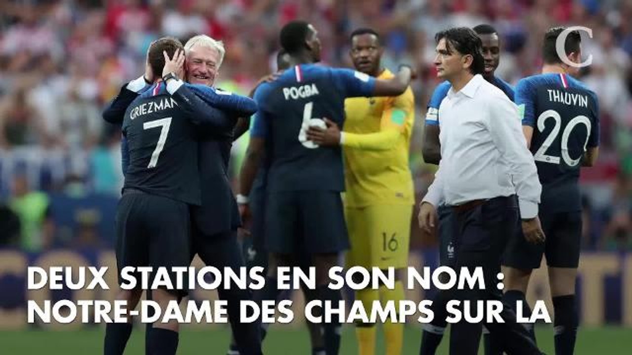 PHOTOS. "Deschamps Elysées - Clémenceau" : la RATP rebaptise 6 stations de métro en l'honneur des Bleus