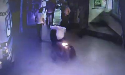 Hastanede kavga: Engelli vatandaş da motosikletle girdi