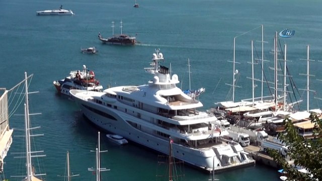 140 milyonluk lüks yata 350 bin liralık yakıt ikmali yapıldı