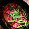 Slow Cooker Pepper Steak! This is a classic recipe for the slow cooker and is a must try!Recipe: