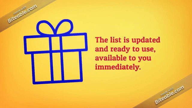 Senior Managers Email List Providers