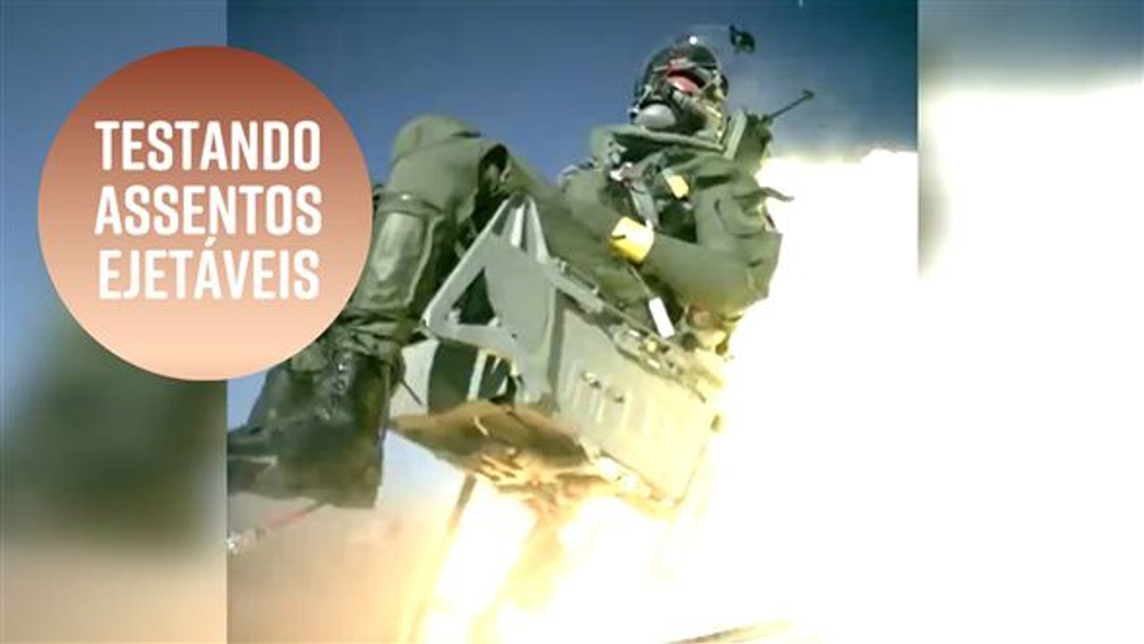 Confira este teste de assentos ejetáveis