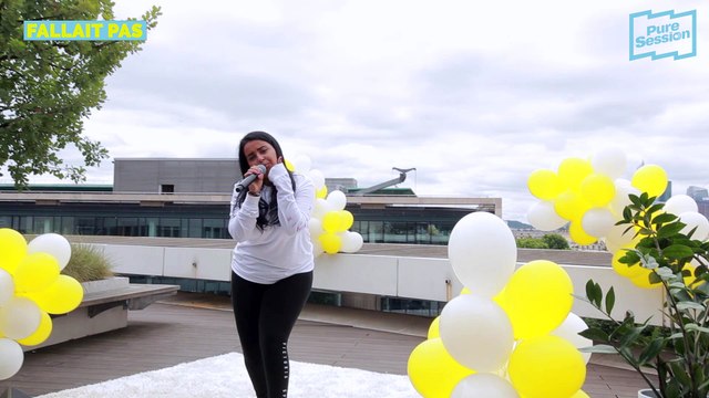 Marwa Loud chante Fallait pas et Bad Boy en Pure Session