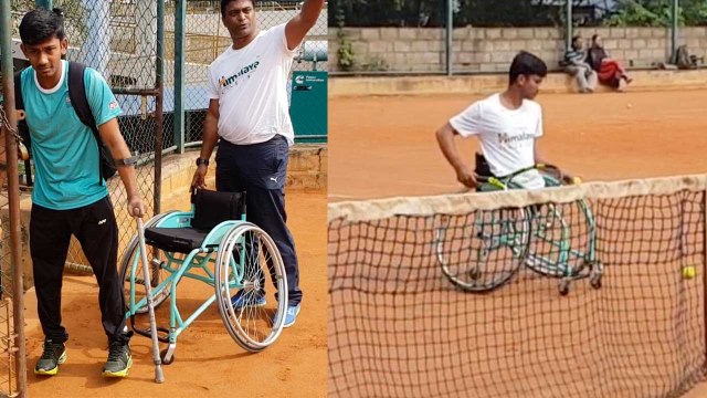 Wheelchair tennis player Madhusudhan H narrates how he overcame all odds after freak train accident