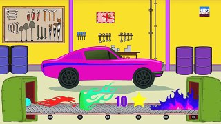 Car Garage|voiture Garage| Jeux de voiture pour les enfants| jouet voiture usine