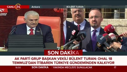 18 Temmuz'da OHAL kalkıyor