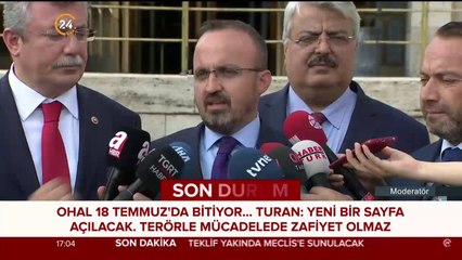 OHAL 18 Temmuz'da bitiyor