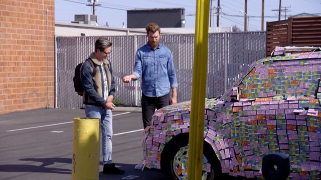 Covering A Car In $4,000 Scratch Off Lottery Tickets