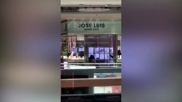 Espectacular atraco en una joyería de Castellfefels