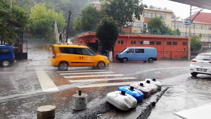 Zonguldak'ta sağanak yağış etkili oldu